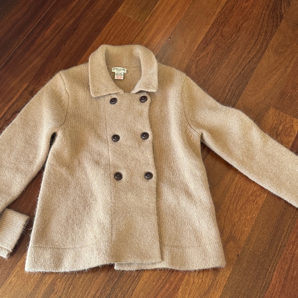 Cyrillus Camel Knit Fabric
